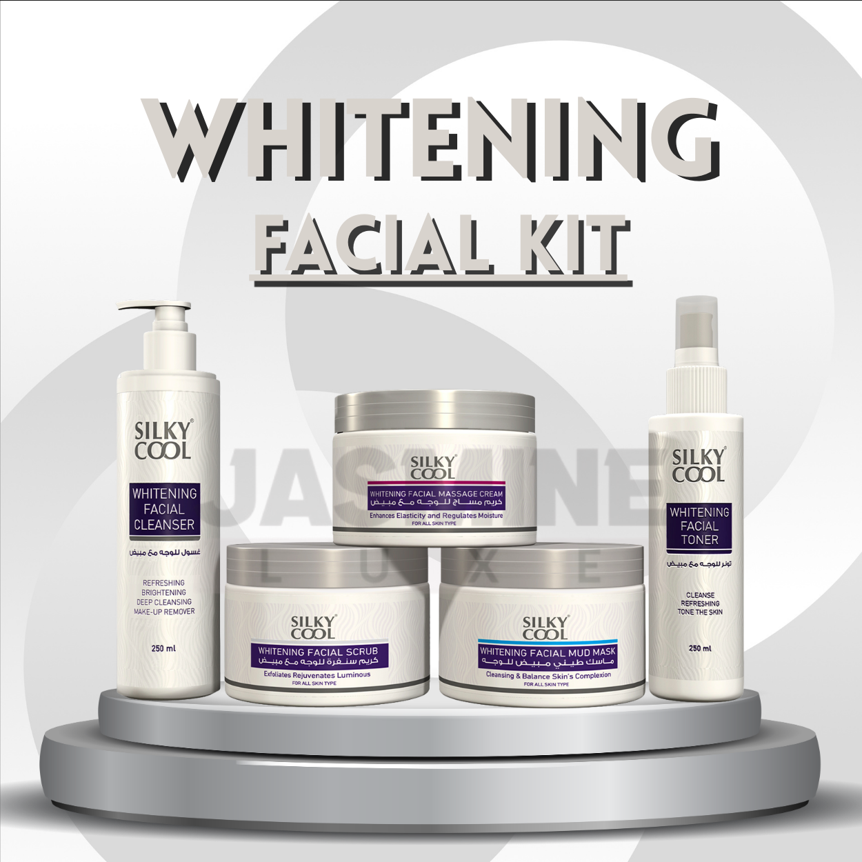 SILKY COOL WHITENING FACIAL RANGE 
